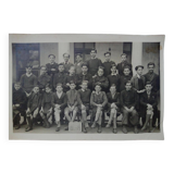 Old school photo 1st b class 1943 bordeaux - paul bert bordeaux school - f.lefebvre