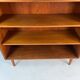 Mid-century teak bookcase shelf highboard 60s WK vintage