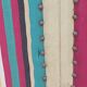 Paravent ancien 4 feuilles bois et tissu