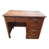 Solid oak sales desk, 1930