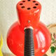 Vintage red orange desk lamp