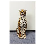 Leopard Statue Ceramic