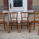 Série de chaises bistrot