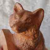 Thomas Cartier terracotta bear book holder