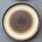 Set of 4 vintage desert plates by Longchamp