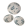 2 plates and a Longwy iron earth dish