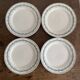 Flat plates in ironstone Gien model Austerlitz