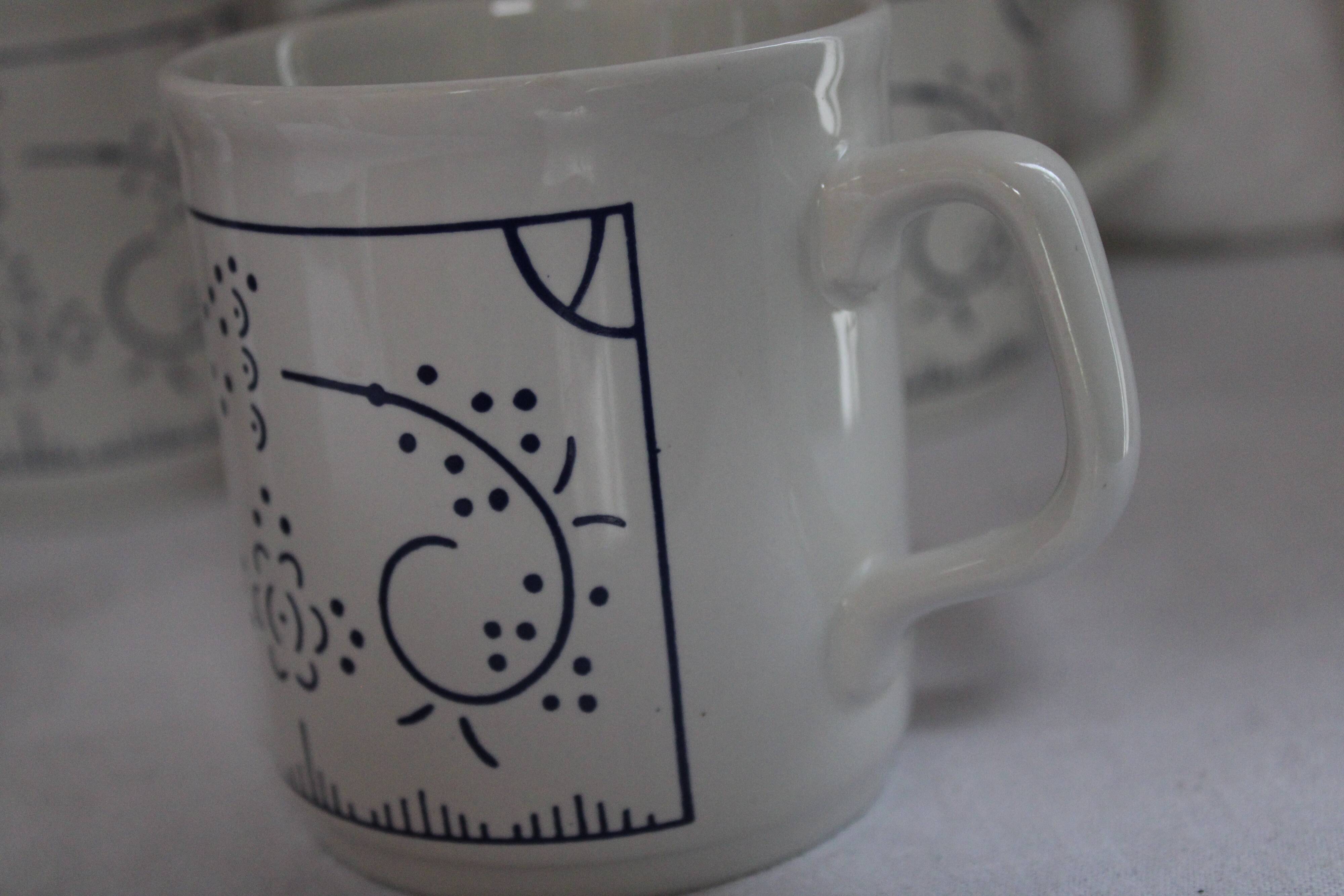 Lo de 5 Mugs distri Boch Seca England décor Copenhague