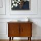 Meuble d’appoint vintage pieds compas