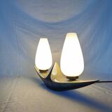 Verceram ceramic lamp, 1950, France.