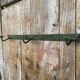 Vintage 1950s Green Metal Wall Coat Rack x3 #E