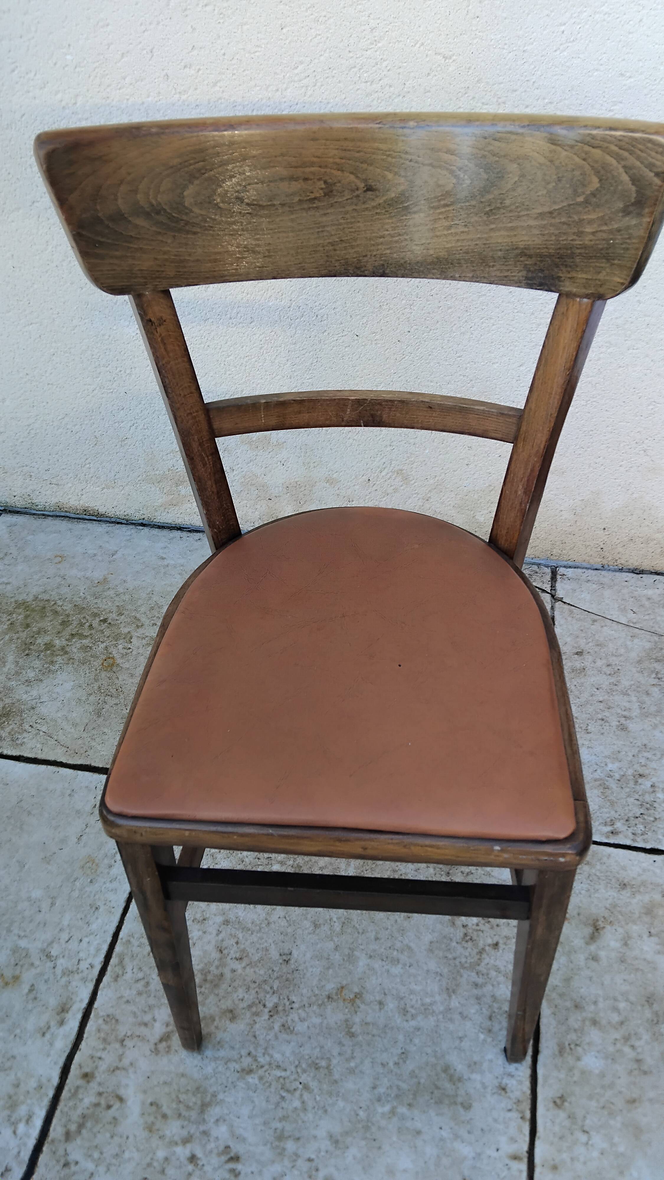 Chaise de bistrot vintage style baumann