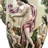 Large Capodimonte vase