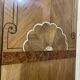 Art Deco walnut wardrobe and marquetry