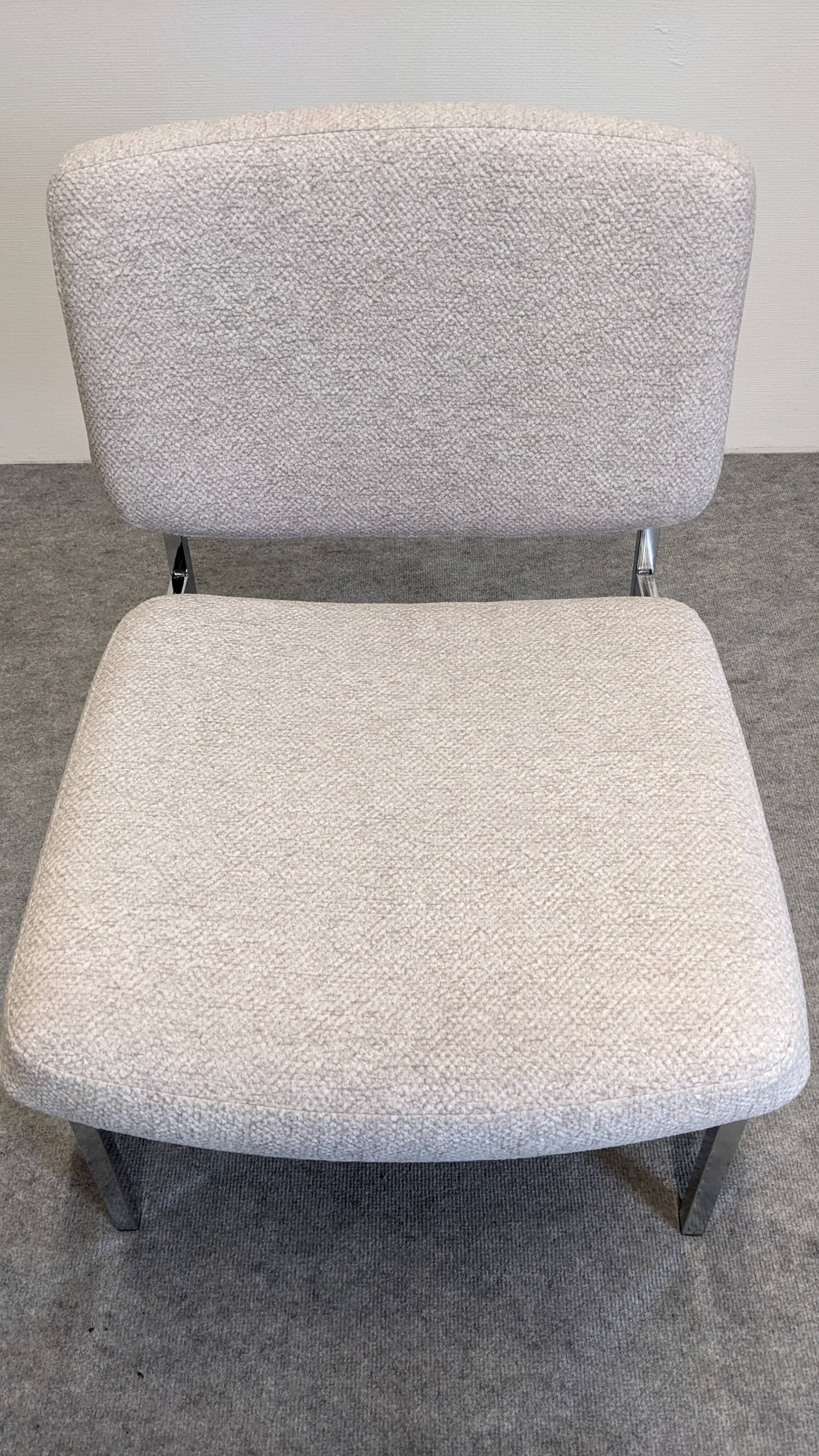 Pair of modernist armchairs circa 1970