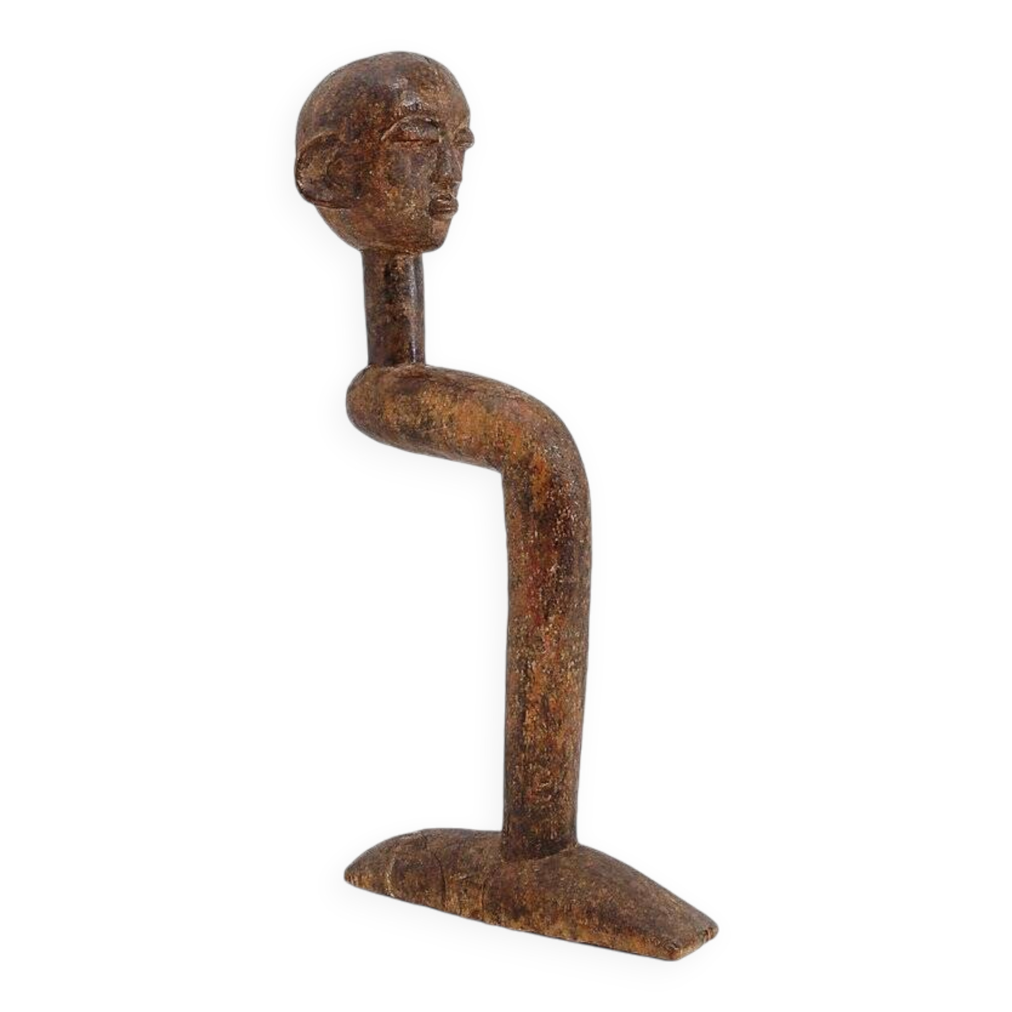 African carved wooden statue - Congo