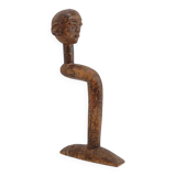 African carved wooden statue - Congo