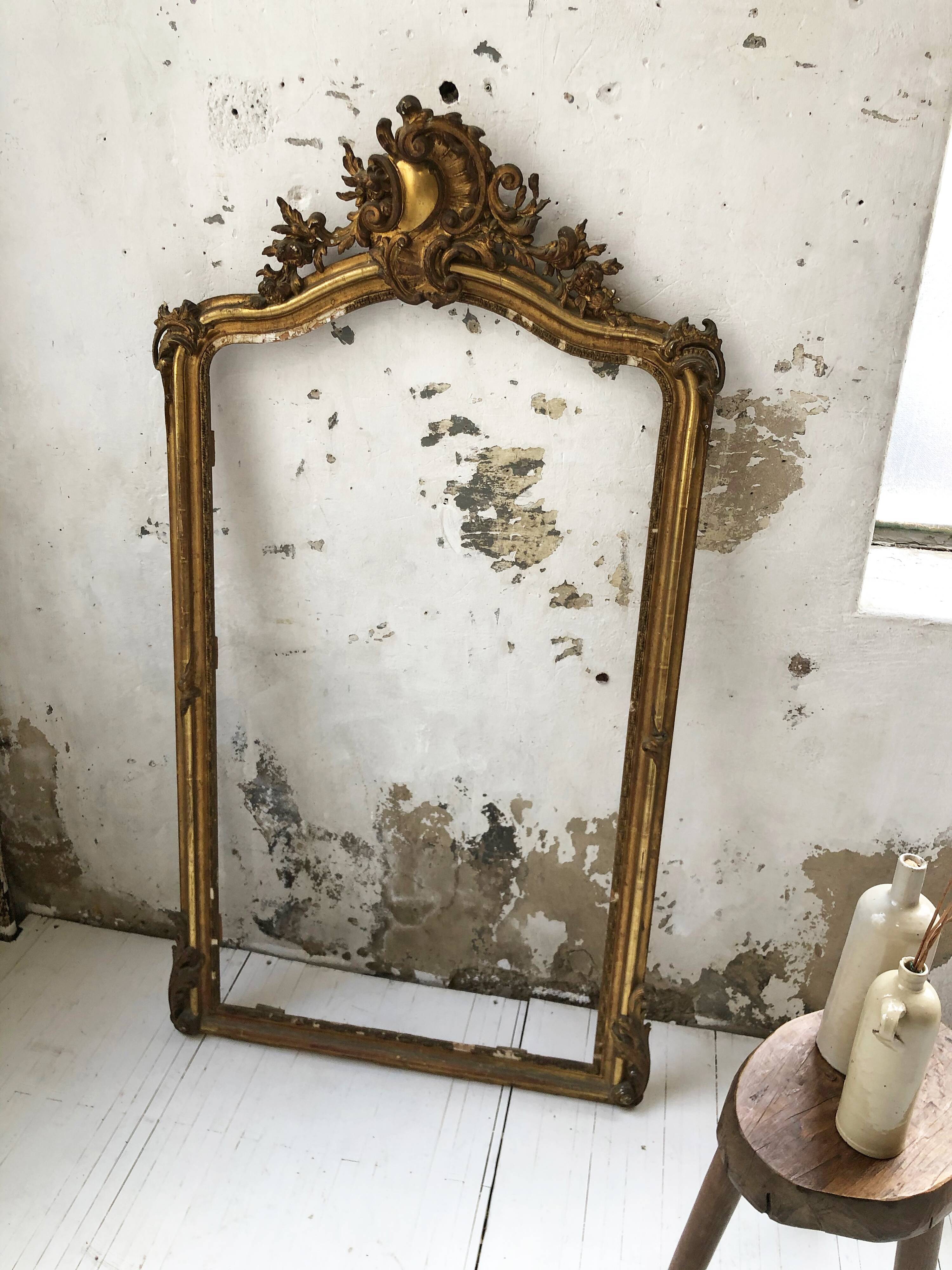 Louis XV Rock mirror frame