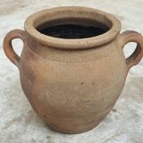 Antique French grespot confit pot