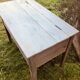 Wooden companion drainer with patina
