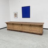 Comptoir chêne et pin XXL 350cm