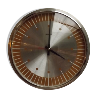 Horloge quartz orange vintage 1970