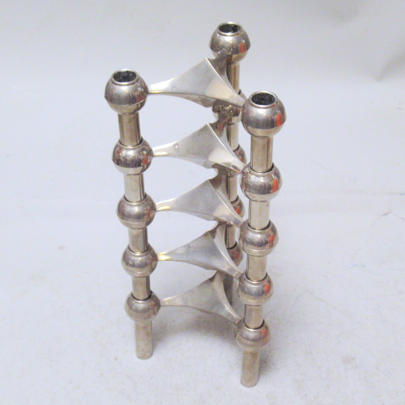 Five Nagel candle holders 70s