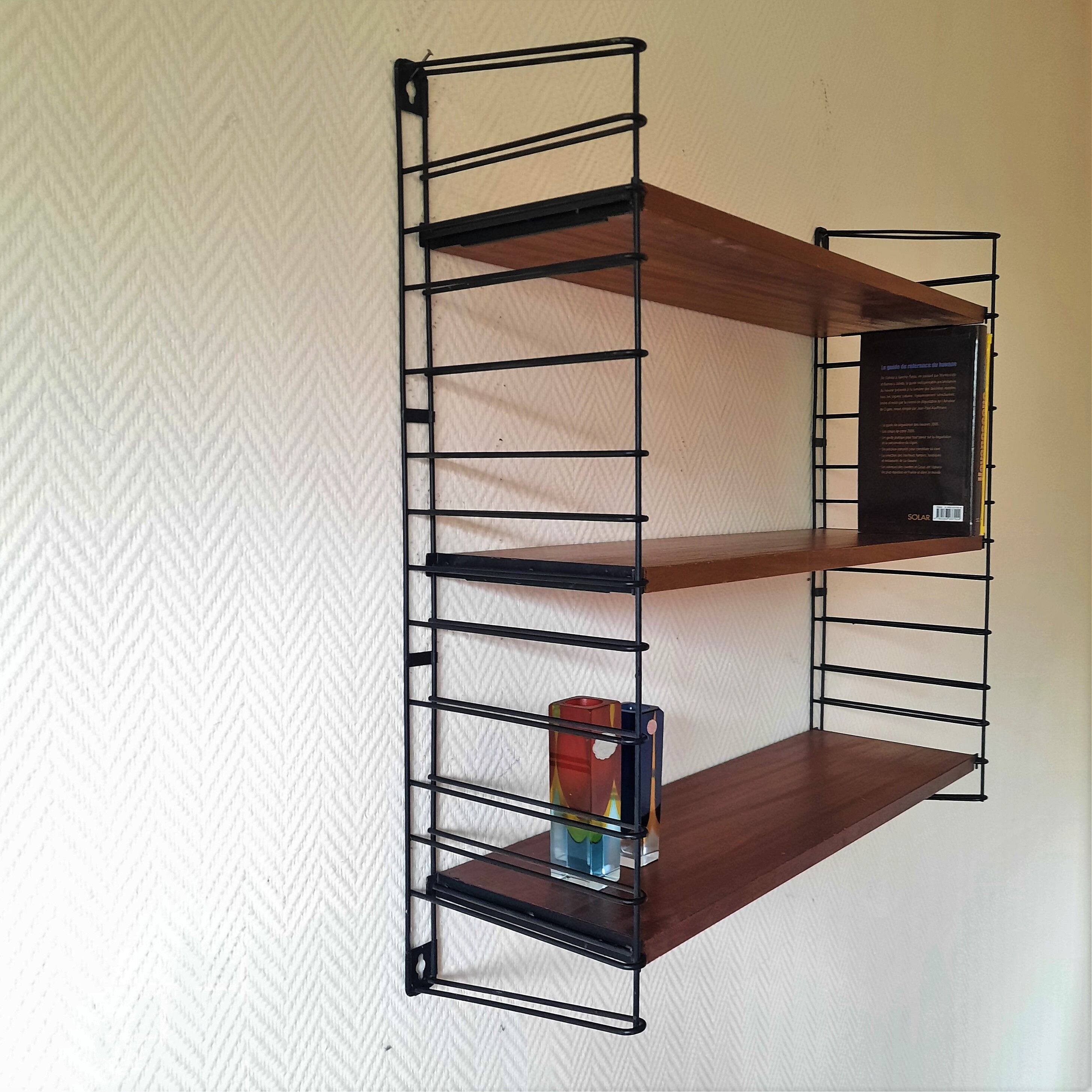 Shelf library Tomado teck vintage 60'