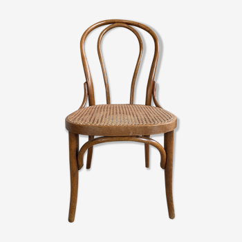 Bistro chair n° 18 in turned wood