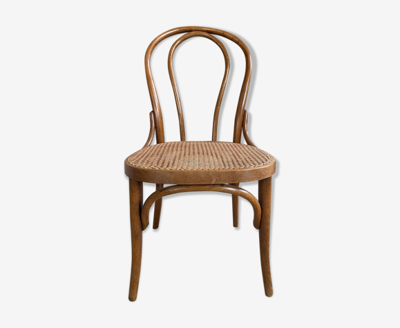 Bistro chair n° 18 in turned wood