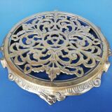 Under vintage brass plated