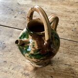 Southwest glazed terracotta gargoulette.