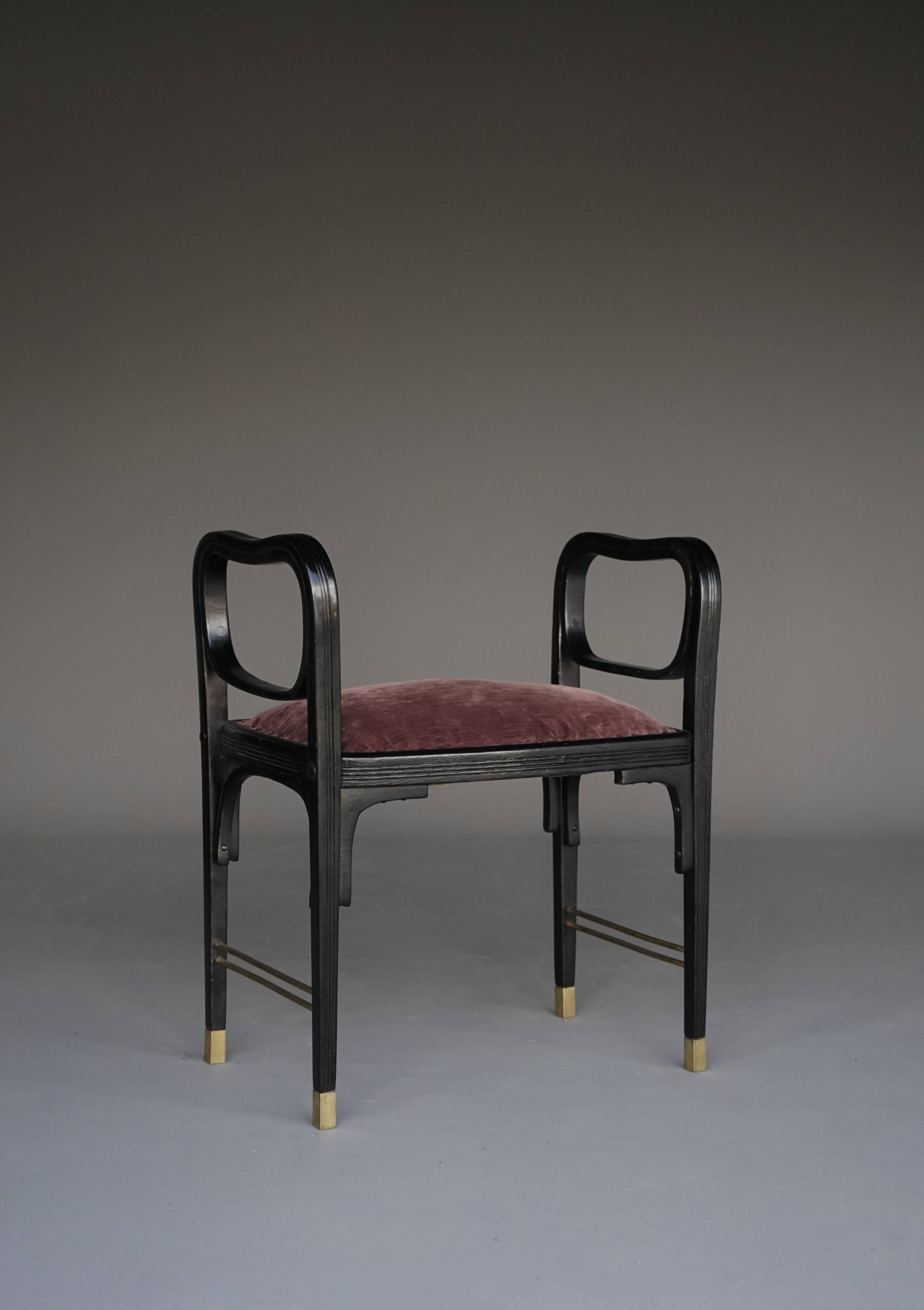 Bentwood Stool model 412 by Otto Wagner for J.& J.Kohn, 1902
