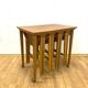 Vintage nesting tables by Paul Hundevad, Czech design, 1960s