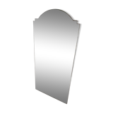 Rounded beveled mirror