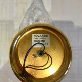 Pair of wall lamps Murano glass sheet