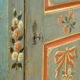 Pine bridal cabinet, dated 1794