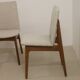 Lot 3 chaises scandinave année 60 en hêtres ref Jack