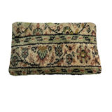 Vintage turkish rug cushion cover, 30 x 50 cm