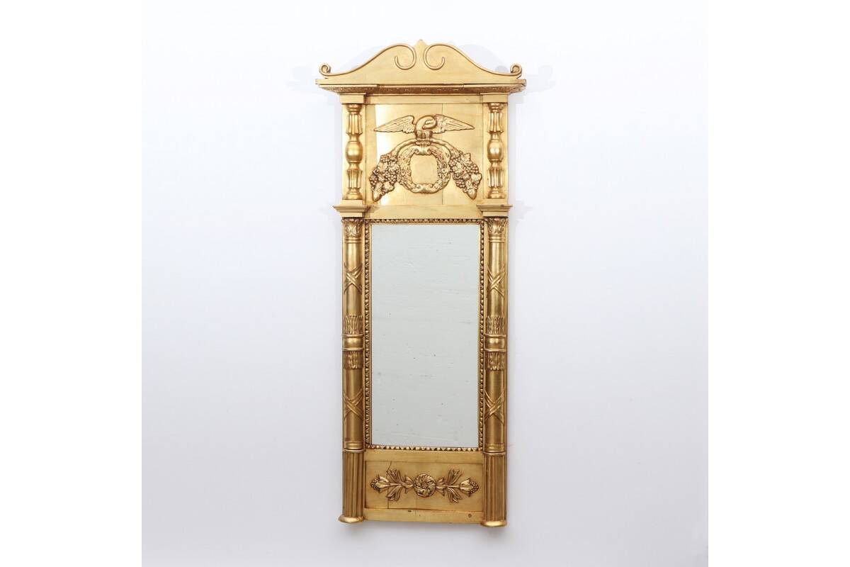 Empire mirror from the 19th century
