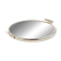 Art Deco tray, silver-plated brass, OPP Jihlava, Czechoslovakia, 1960s