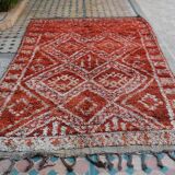 Berber rug Moroccan vintage Atlas