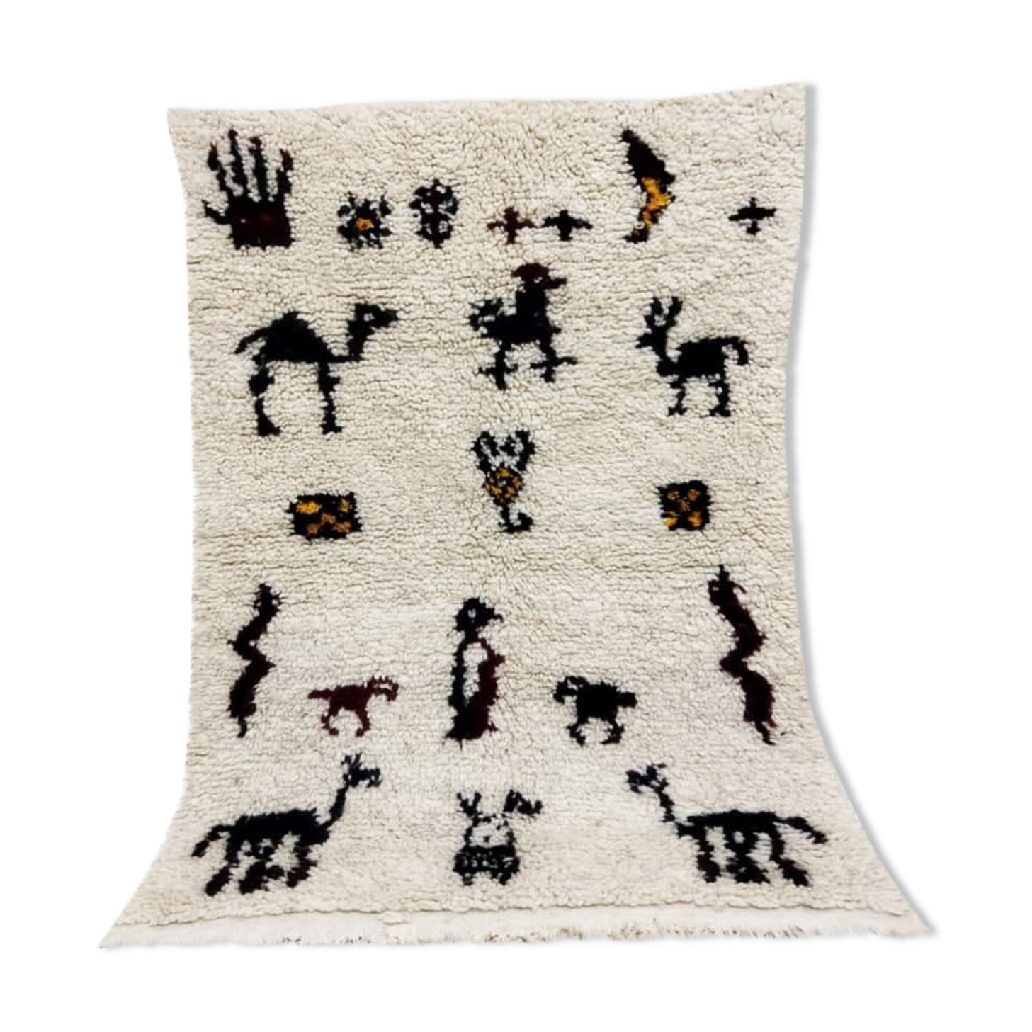 Tapis berbere marocain 125x82cm