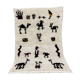 Tapis berbere marocain 125x82cm