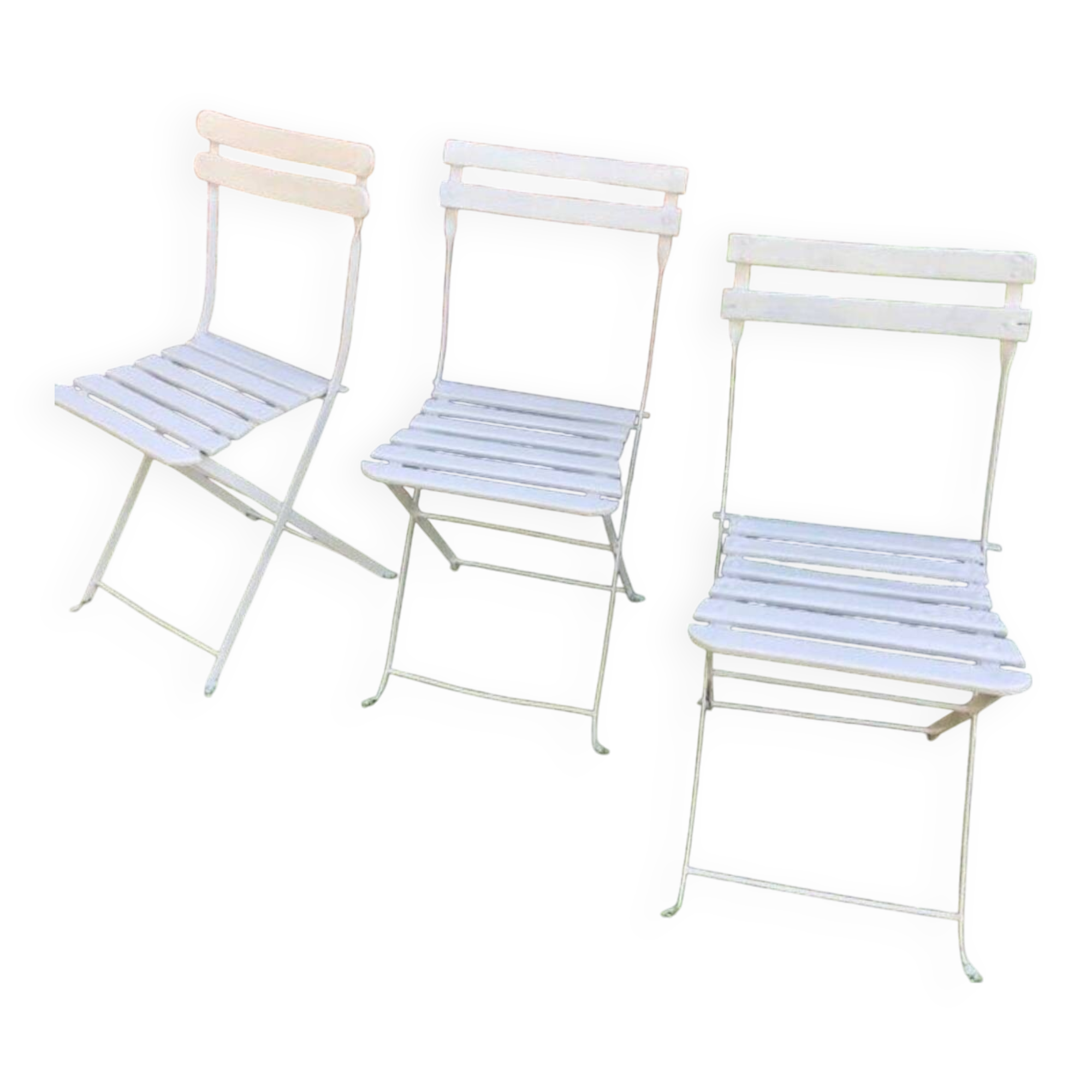 Old garden chairs