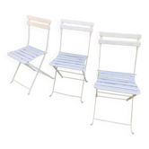 Anciennes chaises de jardin
