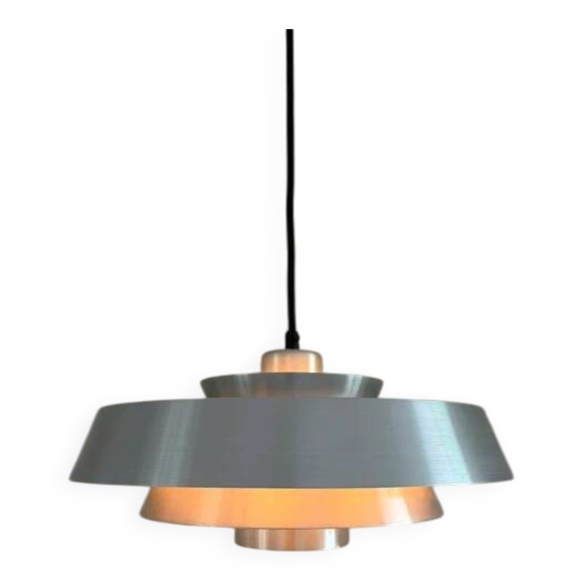 Vintage Fog & Morup Nova pendant - Brass - Jo Hammerborg - Danish design lamp