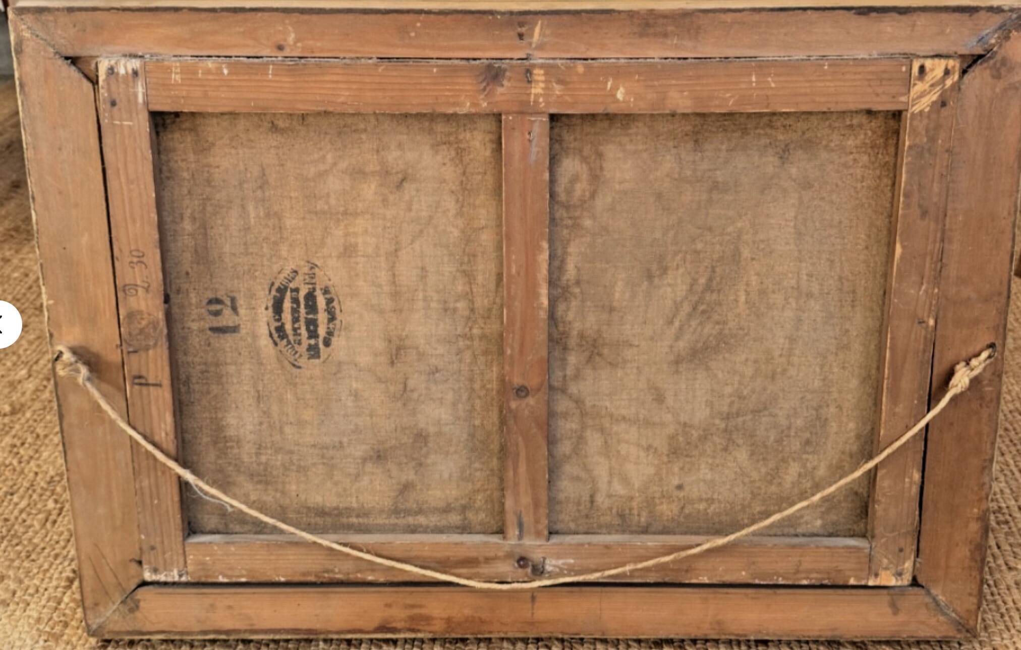 Oil on canvas – Lake Geneva, signed Thorimbert