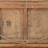 Oil on canvas – Lake Geneva, signed Thorimbert