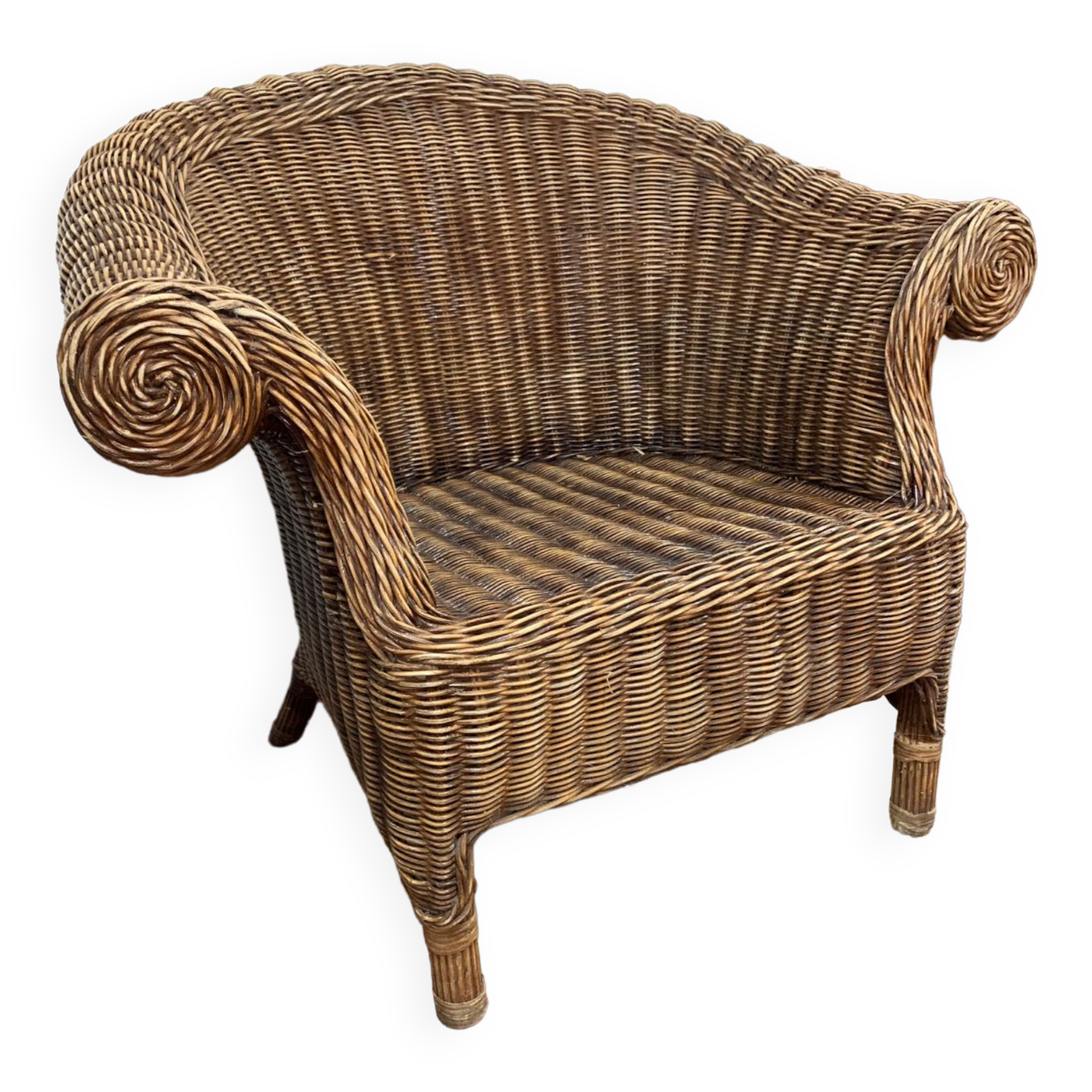 Fauteuil en rotin